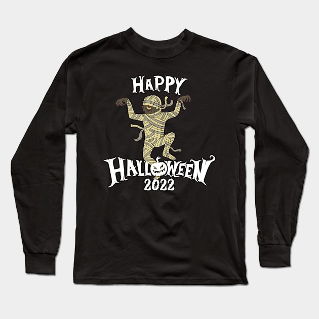 happy halloween day  2022 Long Sleeve T-Shirt by V x Y Creative